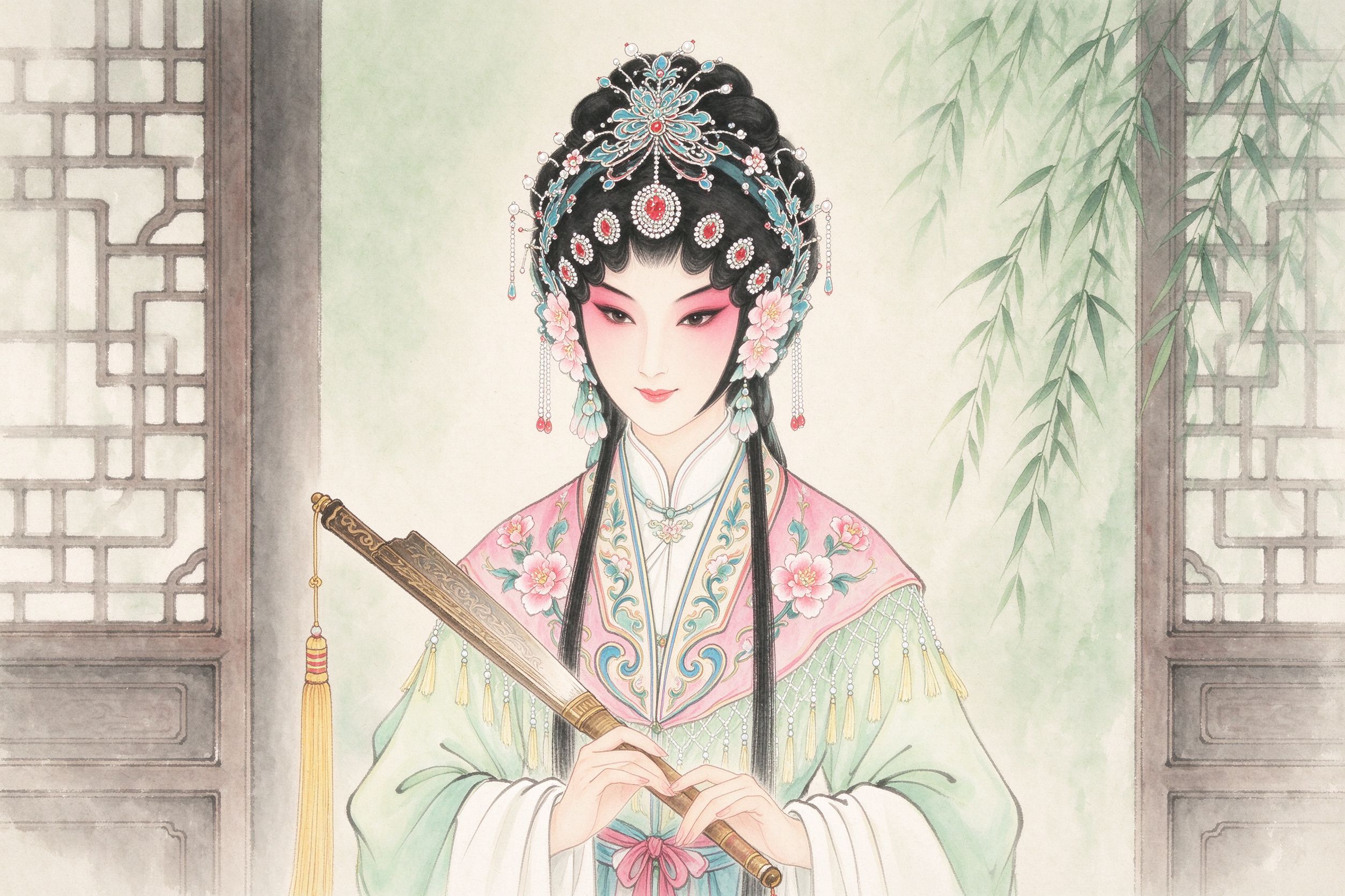 周莉黄梅戏舞台形象