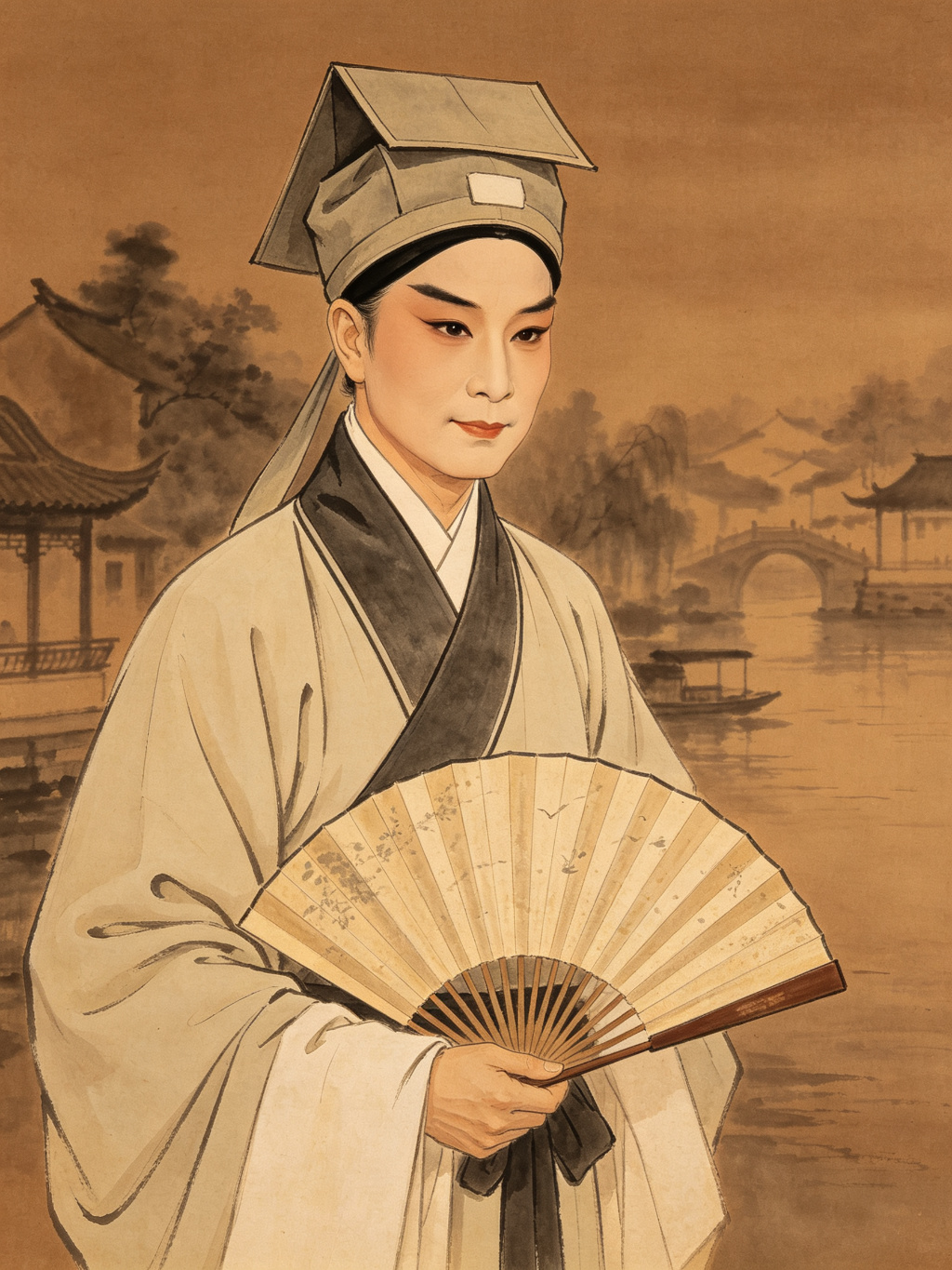 fanruijuan越剧大师人物画像