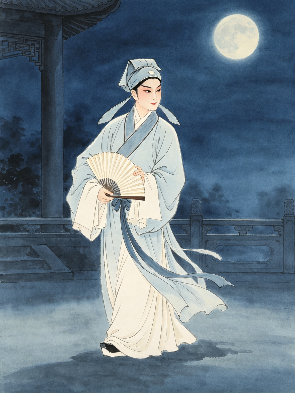 yinguifang越剧大师人物画像