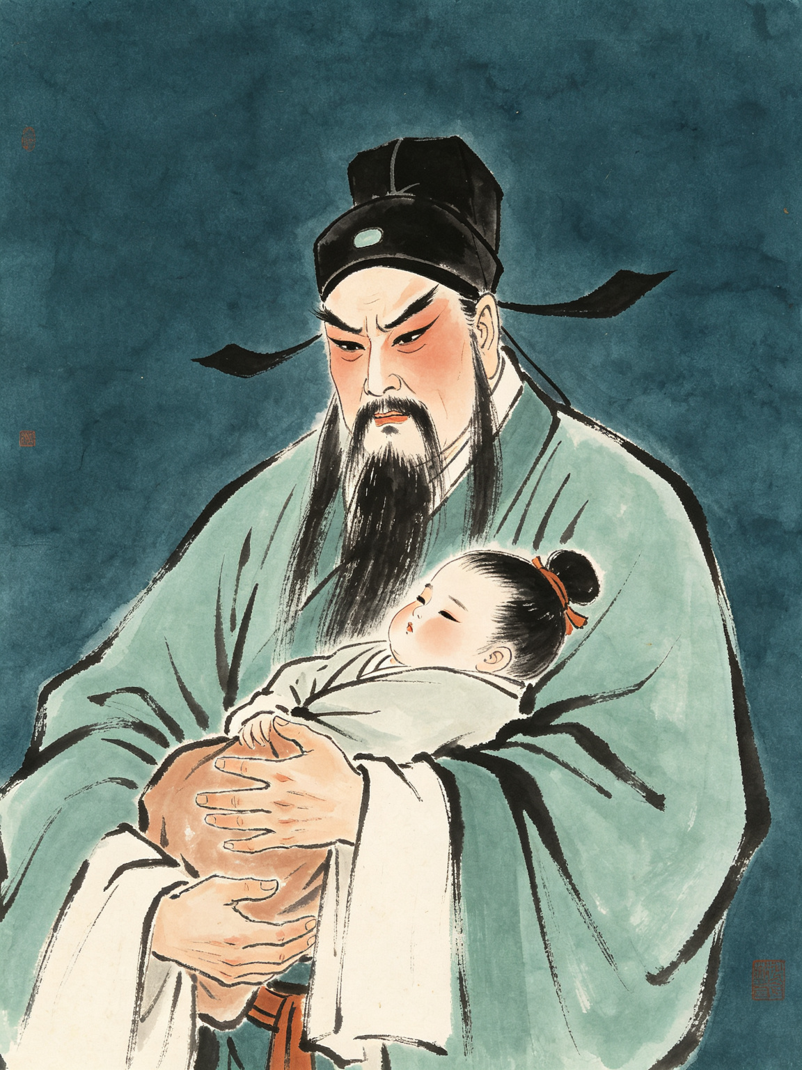 豫剧程婴救孤人物插图