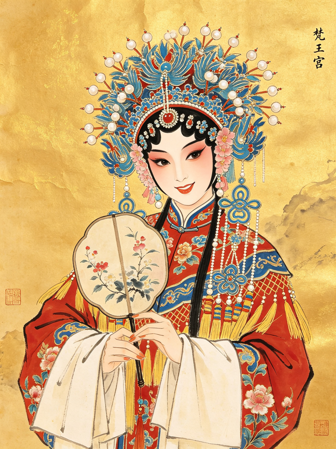 豫剧梵王宫人物插图