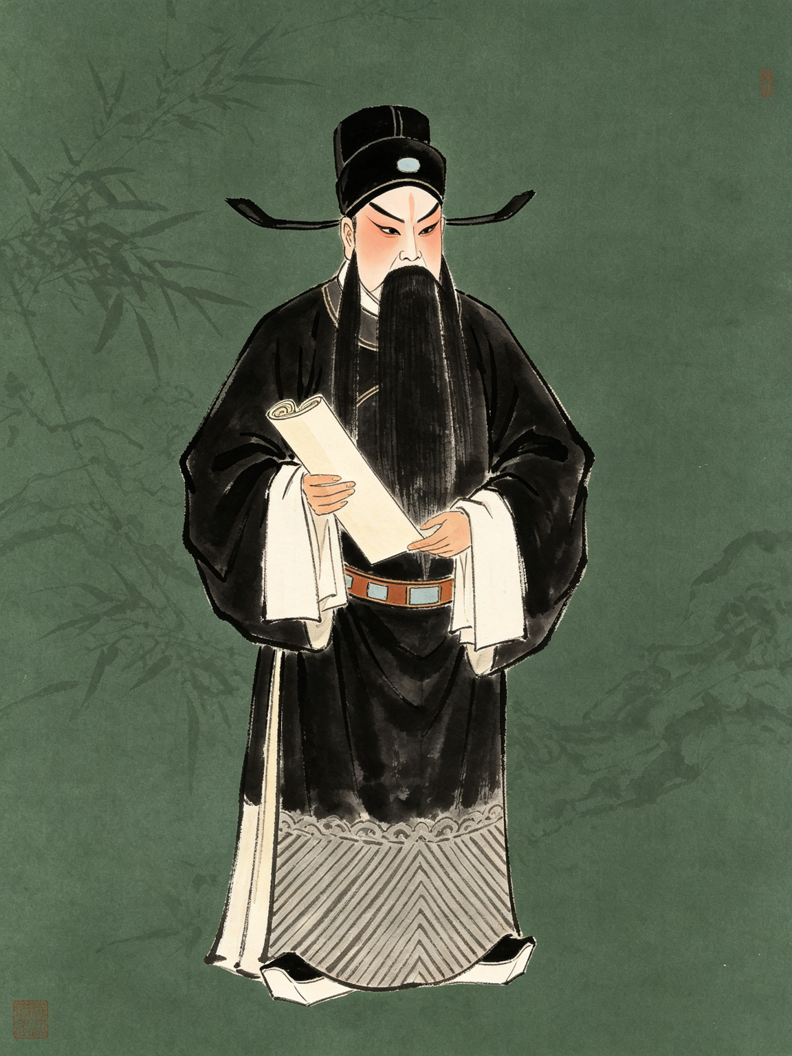 豫剧刘墉下南京人物插图