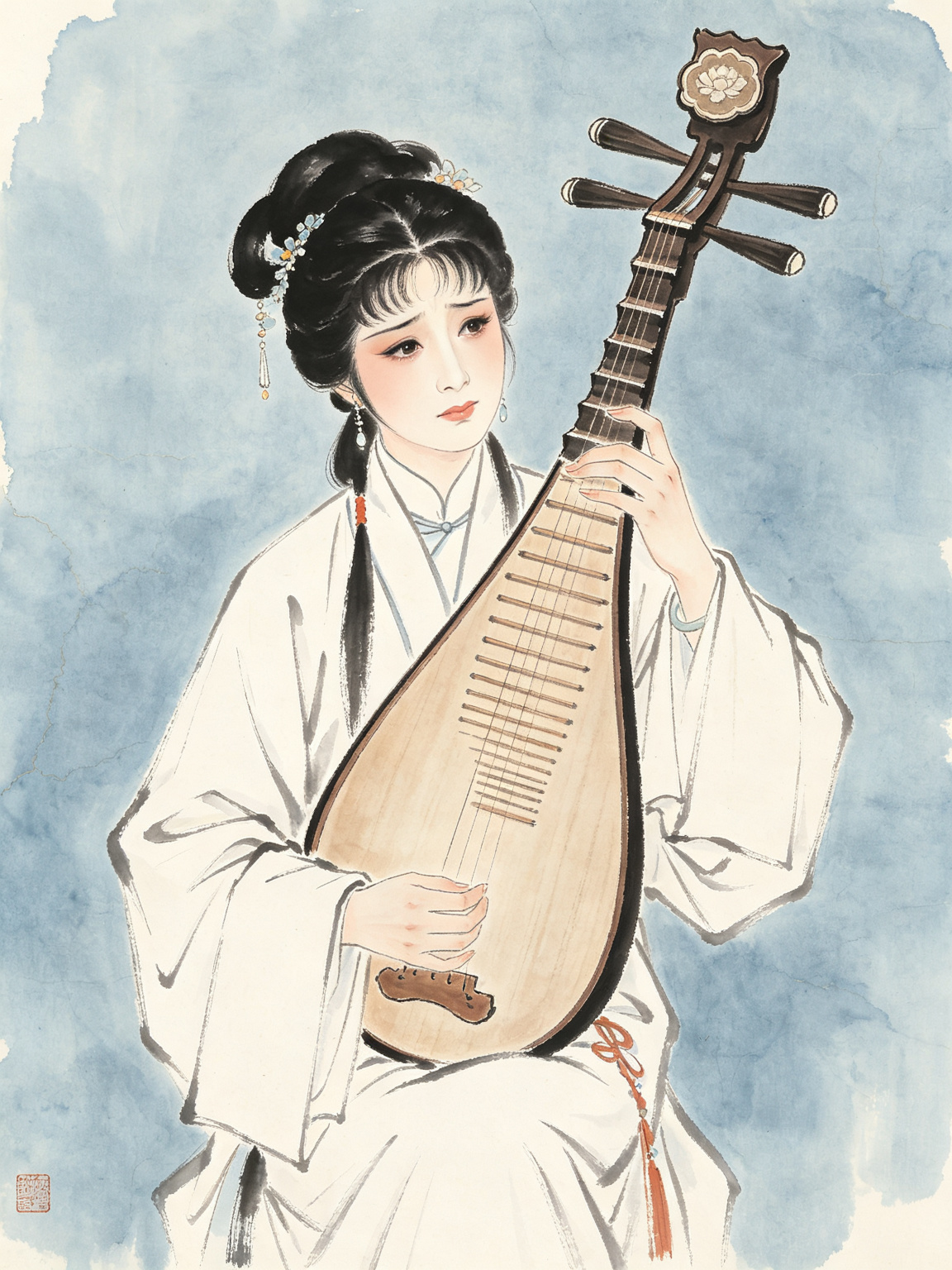 豫剧秦香莲人物插图