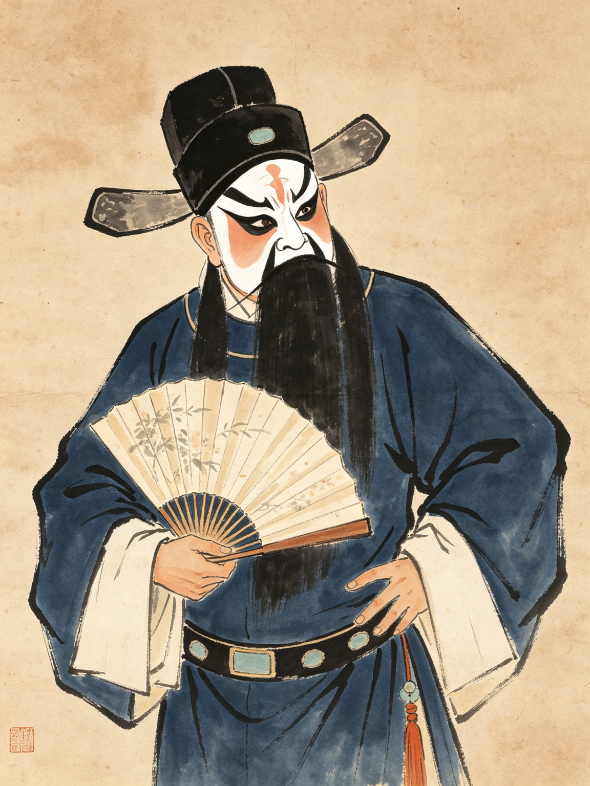 豫剧七品芝麻官人物插图